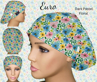 Dark Pastel Floral