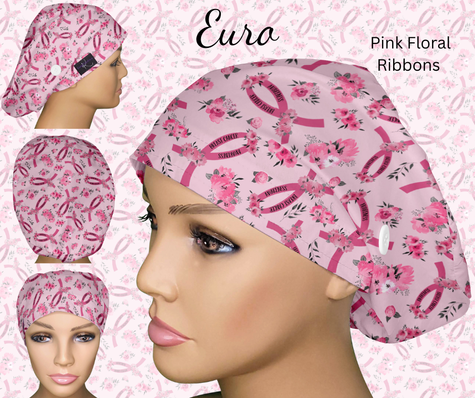 Pink Floral Ribbon