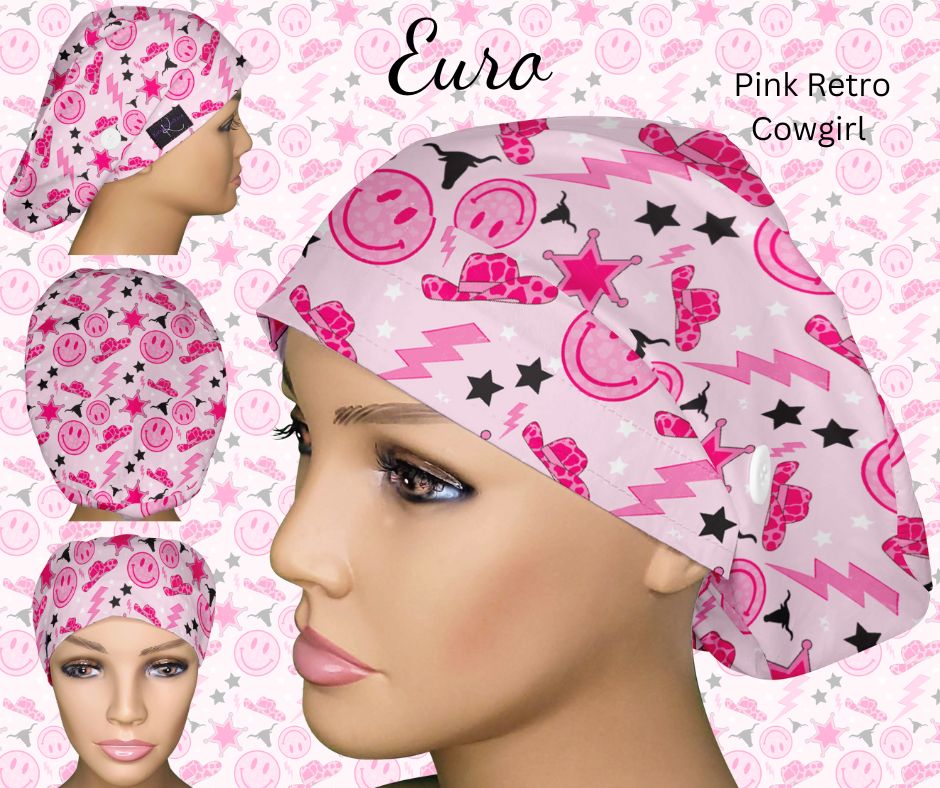 Retro Pink Cowgirl