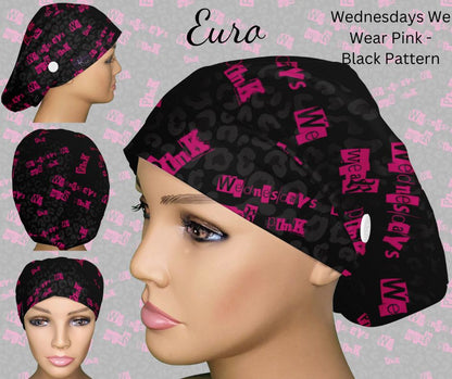 Wednesdays We Wear Pink (black leopard pattern)