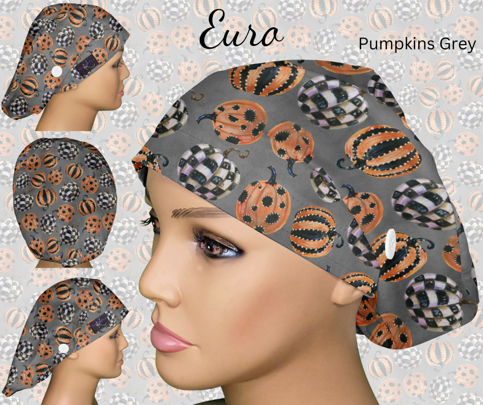 Pumpkin Dots Grey