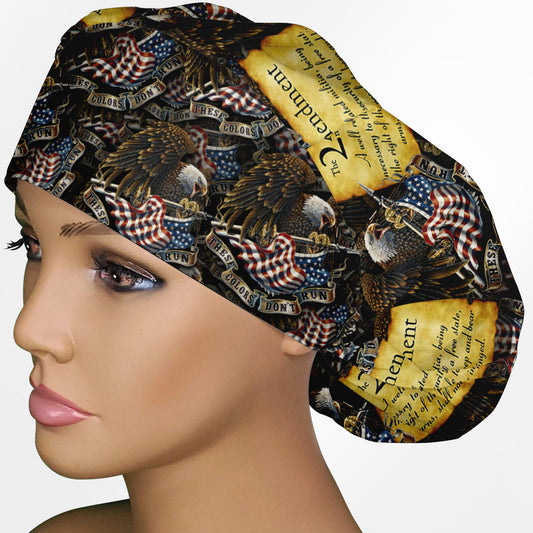 2nd Amendment Bouffant Scrub Cap