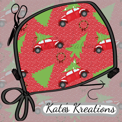 Christmas Bug Bouffant Scrub Cap