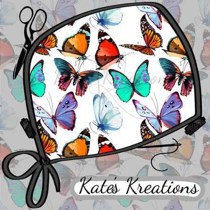 Butterflies Low-Tie Surgeon Scrub Cap