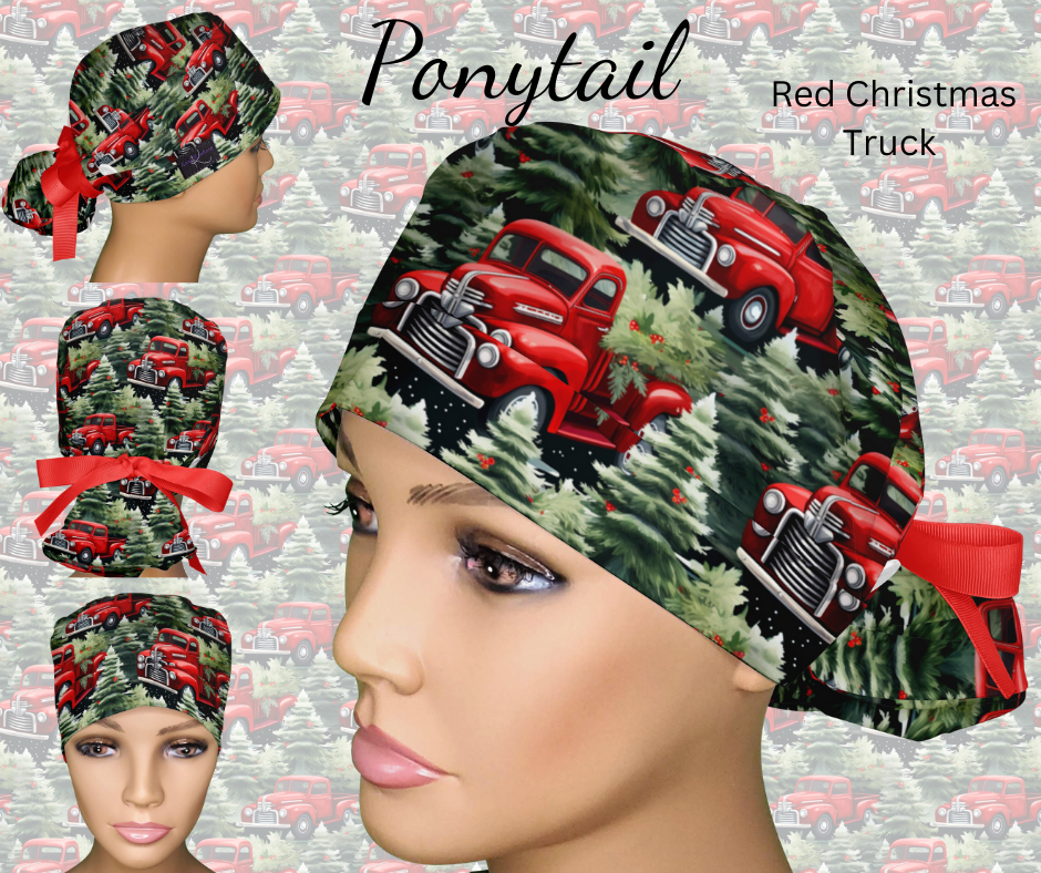 Red Christmas Trucks