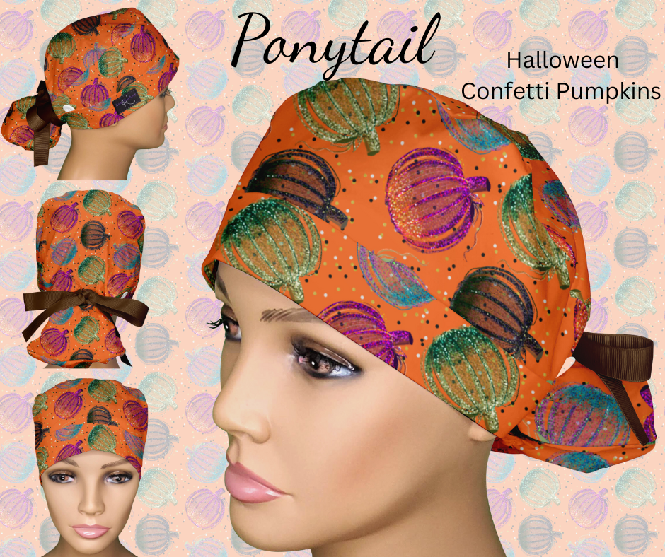 Halloween Confetti Pumpkin