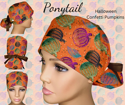 Halloween Confetti Pumpkin