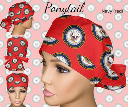 Navy (Red)