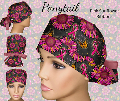 Pink Sunflower Ribbons