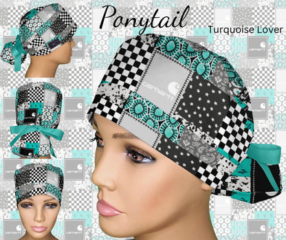 Turquoise Lover Patch Work