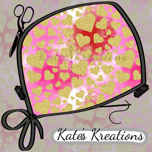 Glitter Hearts