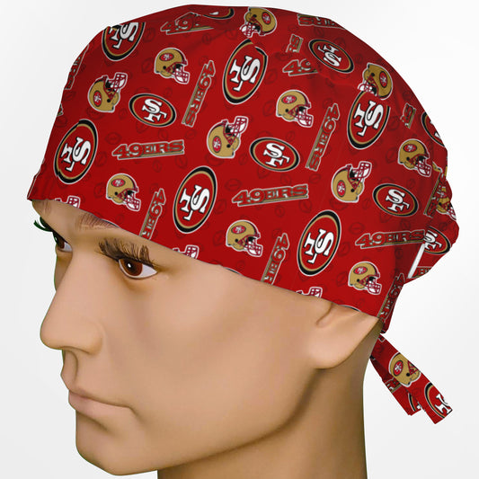 49ners Logo Surgeon Scrub Cap
