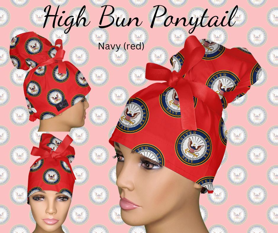 Navy (Red)