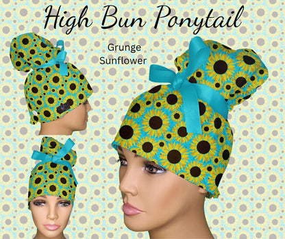 Grunge Sunflowers