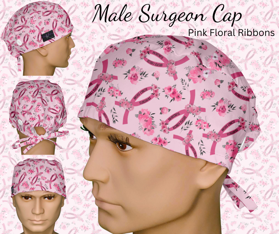 Pink Floral Ribbon