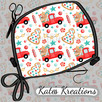 Christmas Trucks Euro Scrub Cap