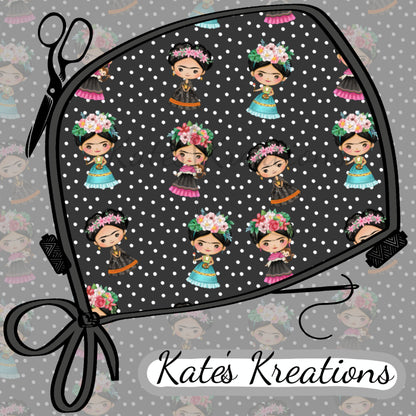 Frida Cute Bouffant Scrub Cap