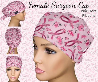 Pink Floral Ribbon