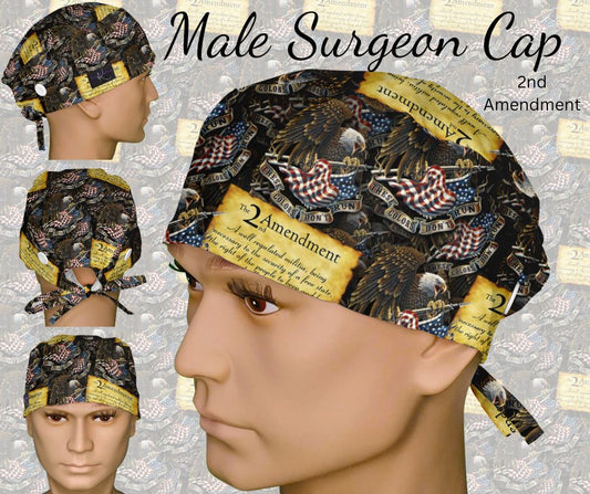 2nd Amendment Surgeon Scrub Cap