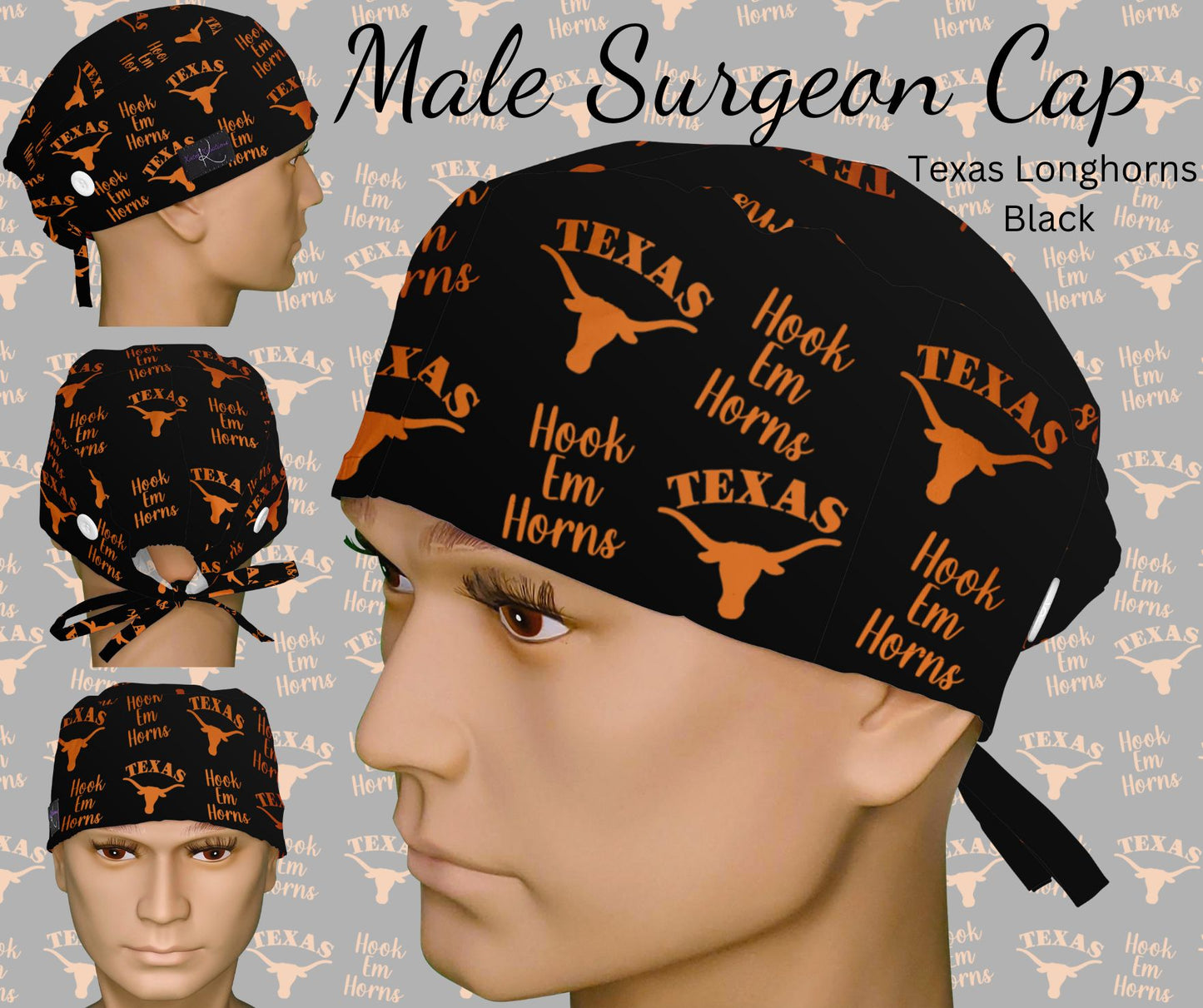 Texas Longhorns Black