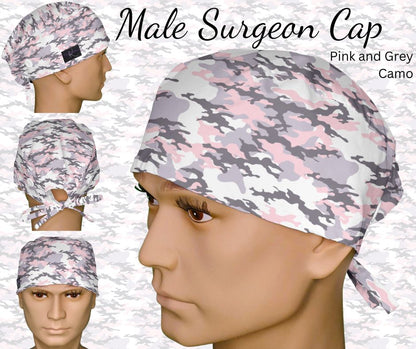 Pink and Grey Camo