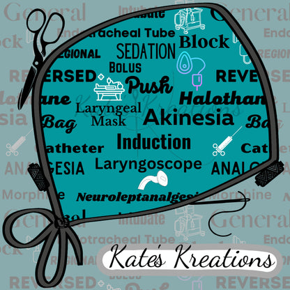 Anesthesia Bouffant Scrub Cap