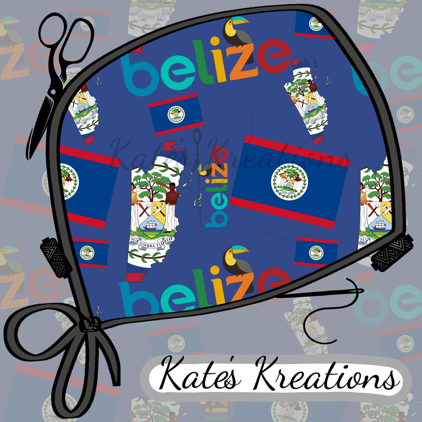 Belize Bouffant Scrub Cap