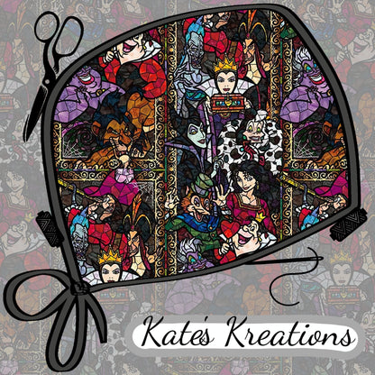 Stained Glass Villains Euro Scrub Cap