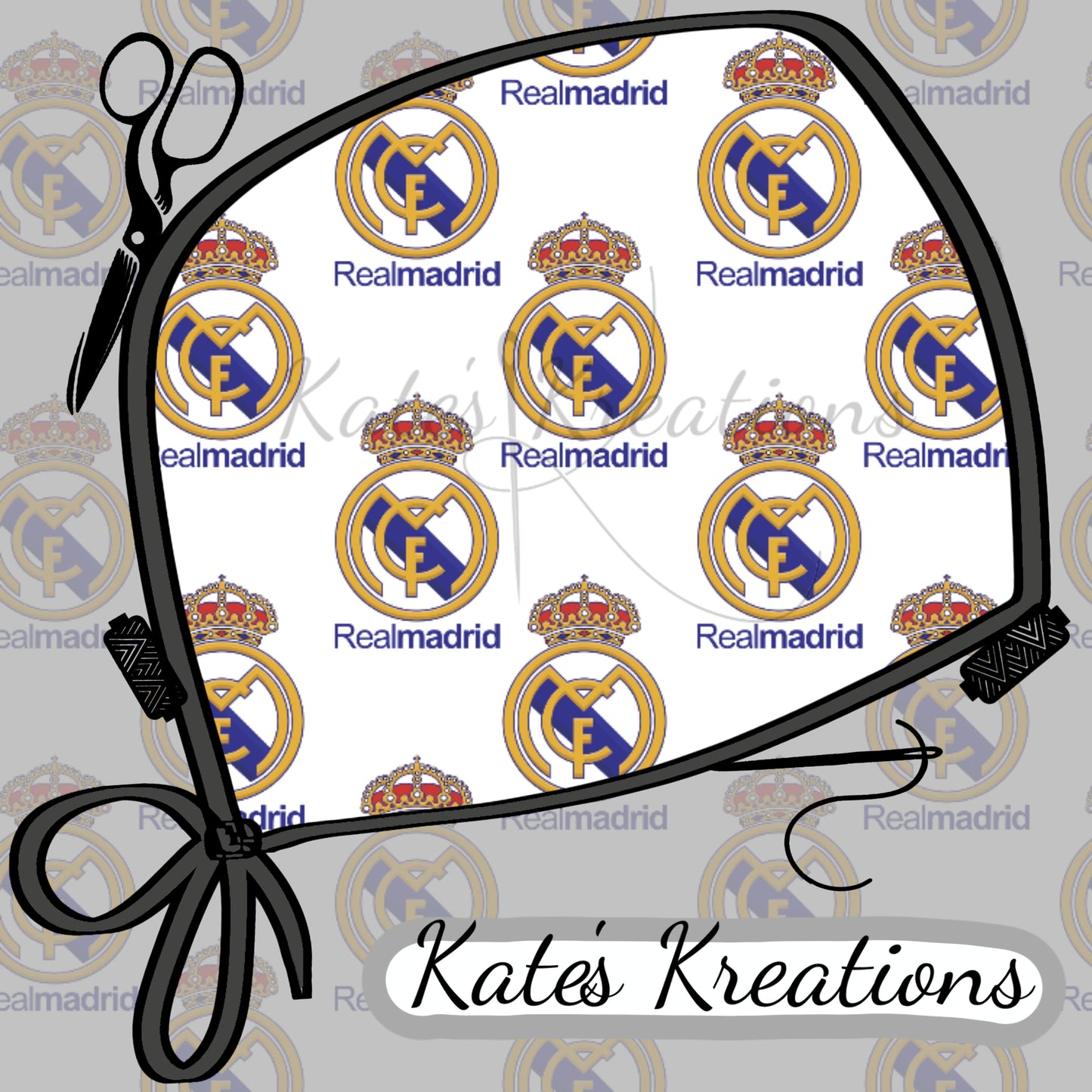 Real Madrid Euro Scrub Cap