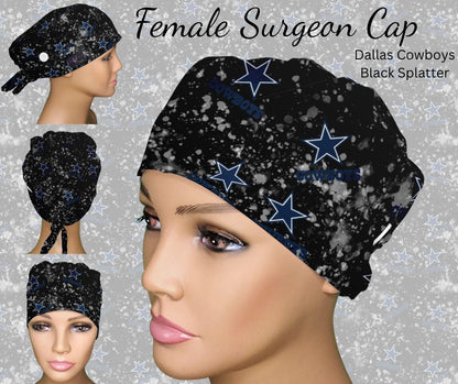 Dallas Cowboys Black Splatter