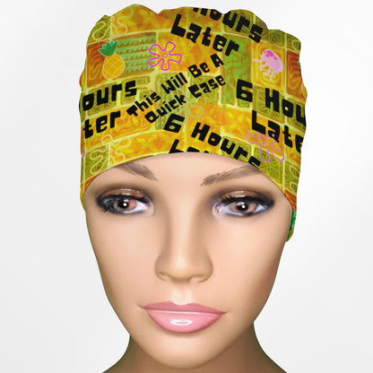 6 Hours Later Low-Tie Surgeon Cap