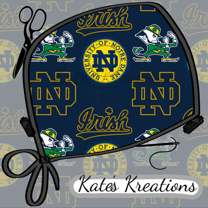 Notre Dame Low-Tie Surgeon Scrub Cap