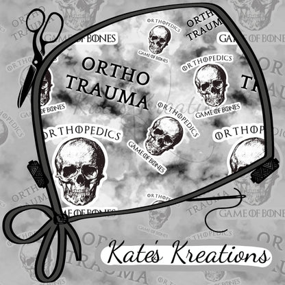 Ortho Trauma Bouffant Scrub Cap