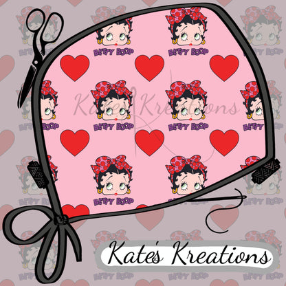 Betty Boop Pink Surgeon Scrub Cap
