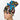 90's Cartoons High Bun Ponytail Scrub Cap
