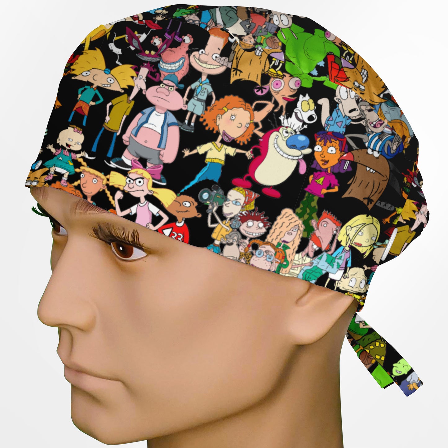 90's Cartoons Surgeon Scrub Cap