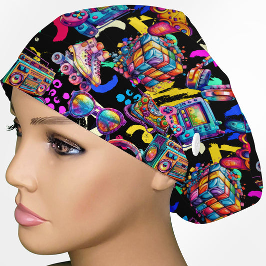 90's Neon Euro Scrub Cap