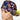 90's Neon Ponytail Scrub Cap
