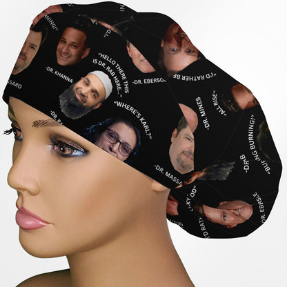 Custom Miriam Bouffant Scrub Cap