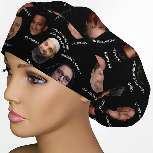 Custom Miriam Bouffant Scrub Cap