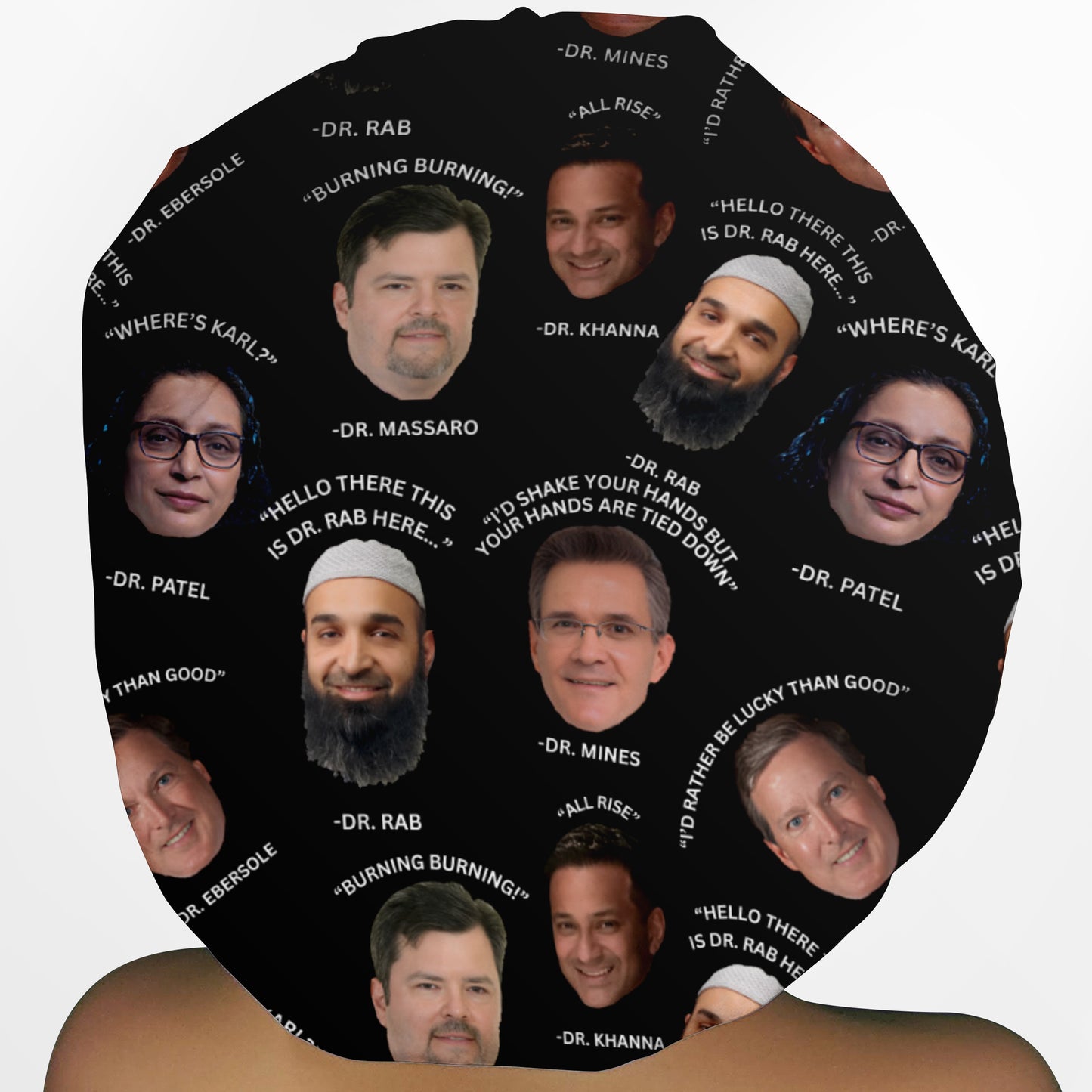 Custom Miriam Bouffant Scrub Cap