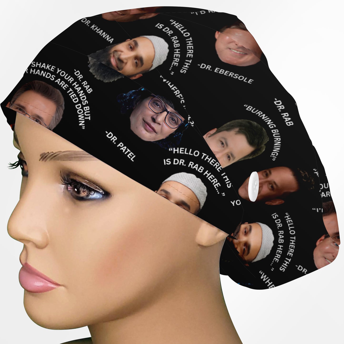 Custom Miriam Euro Scrub Cap