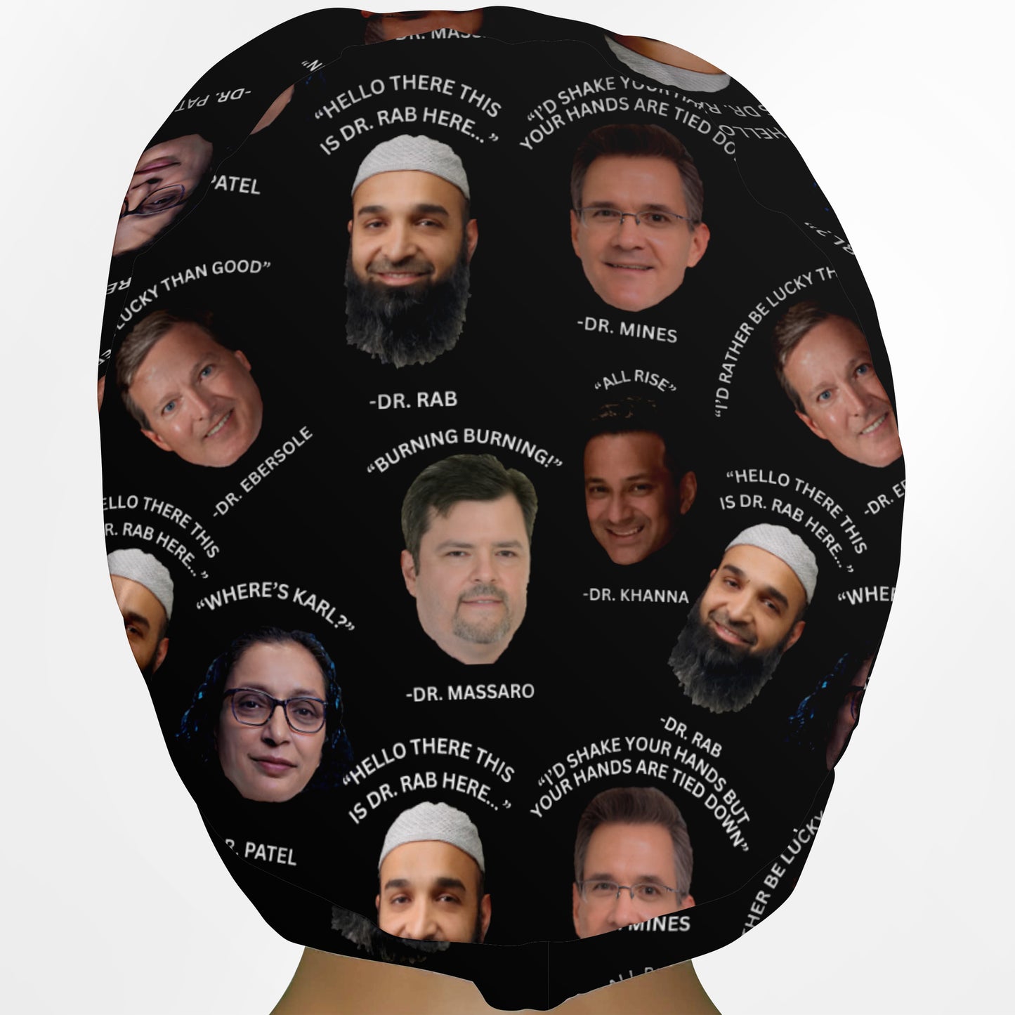 Custom Miriam Euro Scrub Cap