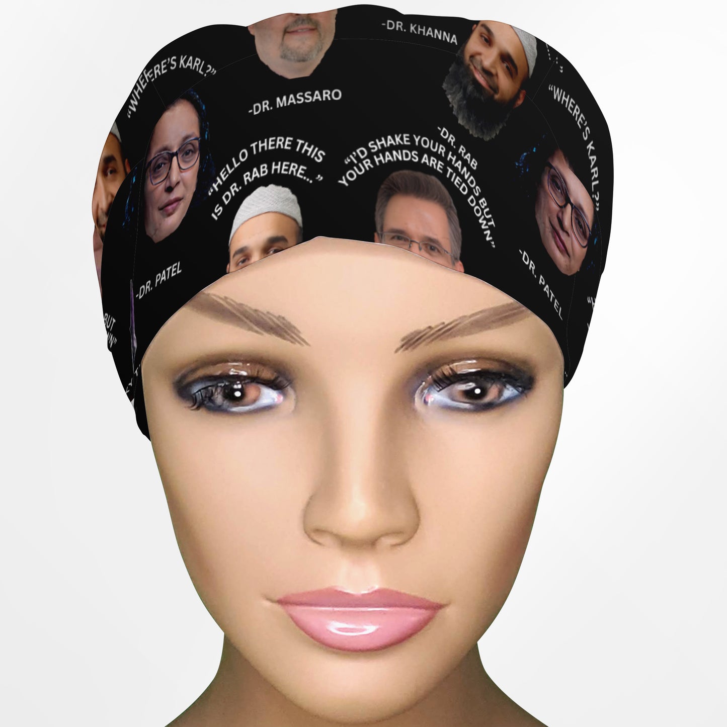 Custom Miriam Euro Scrub Cap