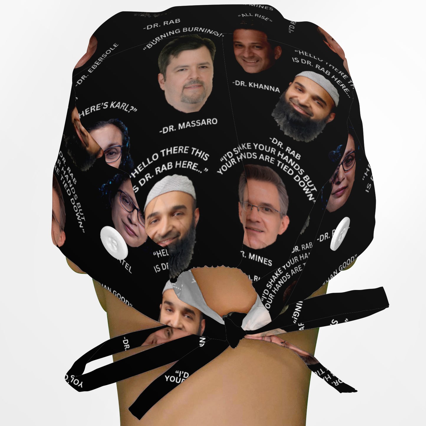 Custom Miriam Surgeon Scrub Cap