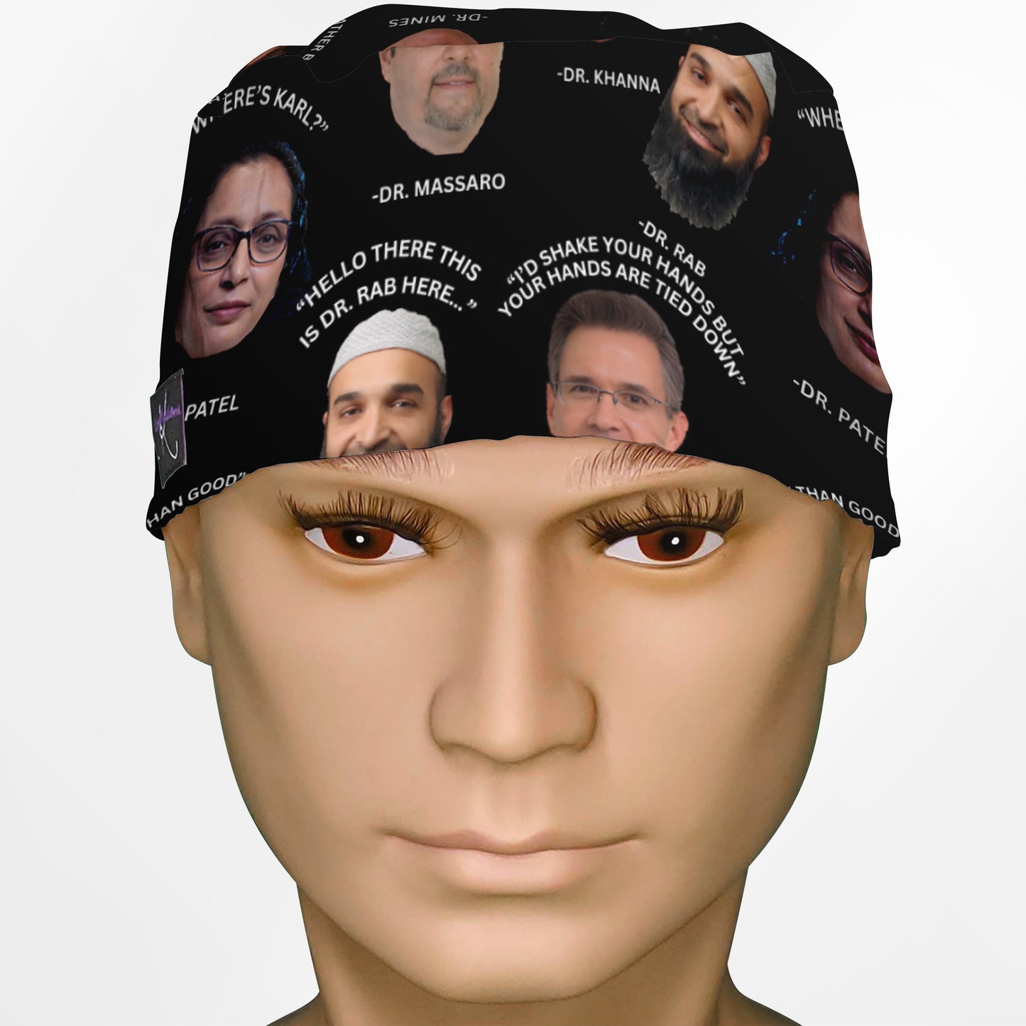 Custom Miriam Surgeon Scrub Cap