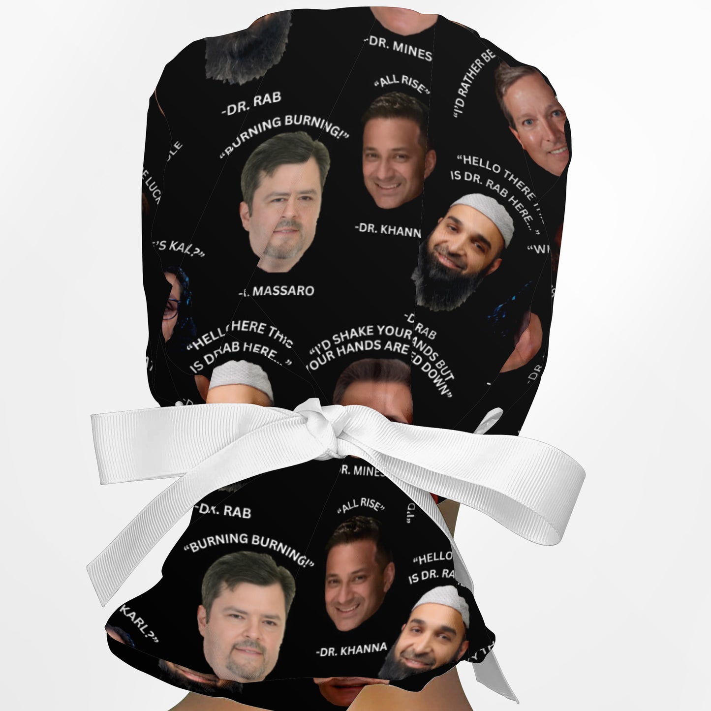Custom Miriam Ponytail Scrub Cap