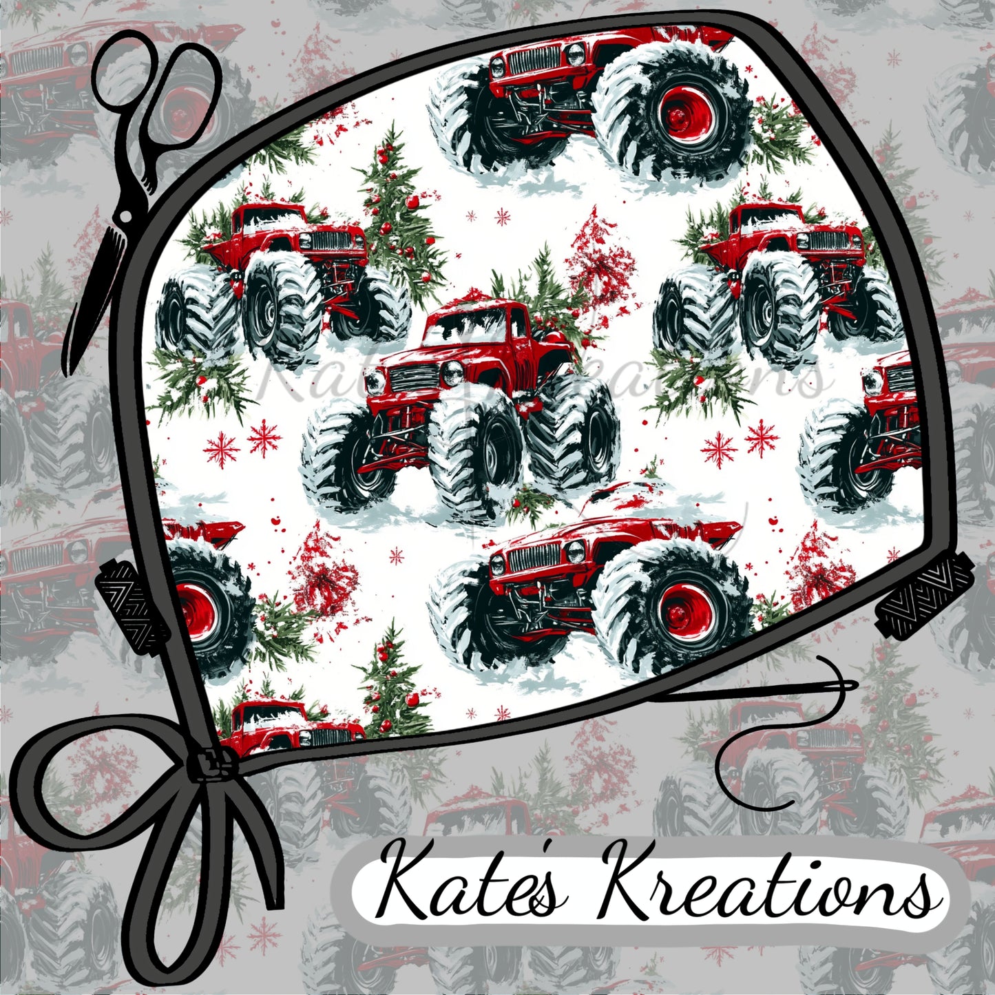 Christmas Monster Trucks