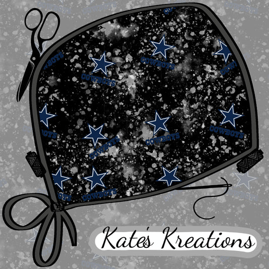 Dallas Cowboys Black Splatter