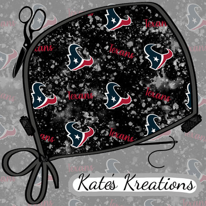 Houston Texans Black Splatter